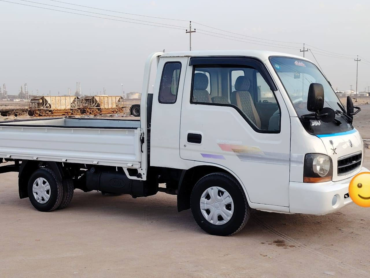 بسم الله الرحمن الرحيم
السلام عليكم گيا ام عيون موديل 2000 رقم بصرة مشروع وطني تحويل مباشر سنوية مجددة لغاية 2029 مكينة وكير وحدادية وتخم تاير جديد رقم الشاصي واضح والشاصي مكفول
السعر 72
رقم الهاتف ***********//***********
