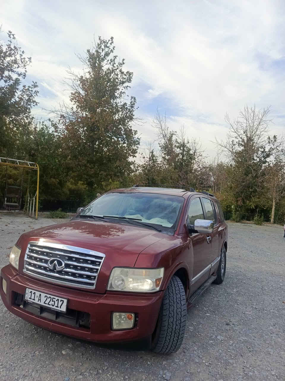 نيسان انفنتي Ox56 
2009
7راكب منفصل 
رقم بغداد بسمي اجنبي 
سياره مصبوغه بدون جفيه
للمراوس 
بيها نواقص بسيطه


**إذا كنت صاحب هذا الإعلان وتريد حذفه لأي سبب، رجاءا أرسل رسالة إلى الدعم الفني**