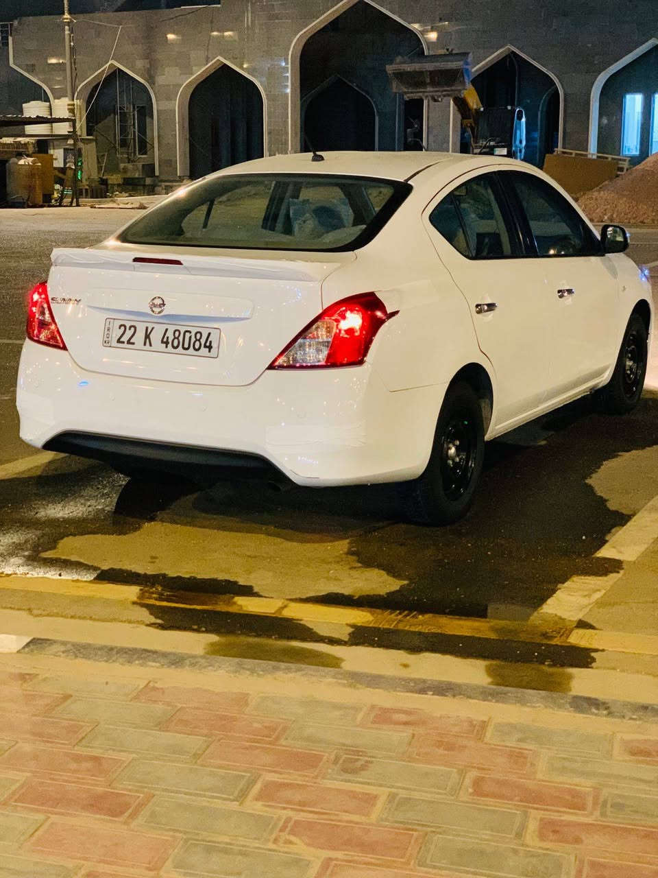 نيسان سني هندي السياره ابسمي السنويه ل 2031 موديل 2020 بيه ربع چاملغ امامي بدون دواخل باقي السياره كفاله من كلشي/ ***********
