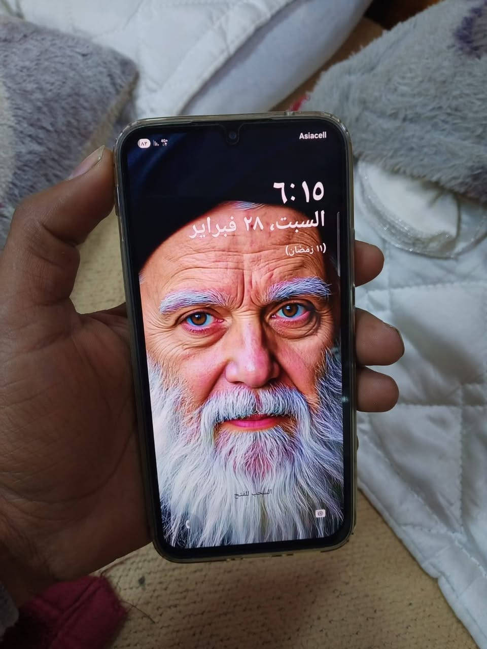 بدون غراض ماعندي توصيل 
شاشه اصليه بس بصمه واكفه شخط بل شاشه فقط ضمان يوم كامل 
سعره مناسب كلش فقط بس شراي يتصل
مو شراي لا يتصل 
اسم جهاز A34 G5
ذكرته 128
دبل سماعه ستريو دبل سيم كرت 
كامره تخبل سعره ١٣٠ قفل قفل ع فيس ما ارد مكاني بغداد حي اور جامع فردوس رقمي ***********
