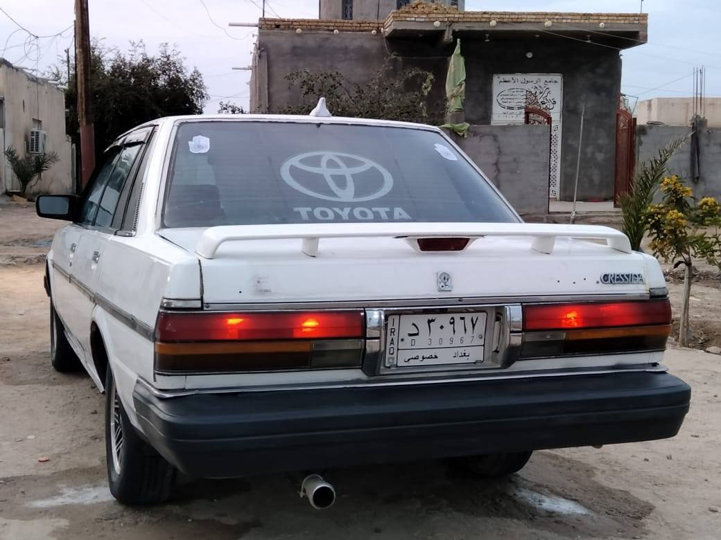 السلام عليكم 
السعر ((38))وبيها مجال للشراي 
‏‪0781 129 4672‬‏
‏‪0783 917 0777‬‏
سياره كروسيده موديل 88 مكفولة كفاله عامه من الضربه والكص والنقل الجثه والعيب الشرعي وكافة الاصوليات والصبغ العام مكينه وكير حاويه شرط جدد دواخل جدد سنويه مجدده لغايه 2028مشروع وطني الرقم بغداد تحويل ثاني يوم للاستفسار الاتصال على الرقم التالي
