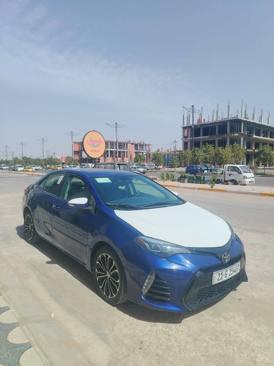 للبيع كورلا 17 أمريكي
سونار مرفق مع المنشور 
مواصفات se
تحكمات ستيرن جهتين
شاشه كبيره كامره
شفتات كير
كراسي جلد
سبورت
مانع انزلاق
رادار أمامي
تحديد مسار باقي المواصفات معروفه
كير مكينه مكفولات تبريد ثلج حداديه صدر جديد تخم تاير جديد ترايها حلو رقم بغداد بأسمي شرط التحويل السعر 128 أوبيها مجال للشراي مكاني ديالى بعقوبة للستفسار أتصال ع الرقم ***********
***********
