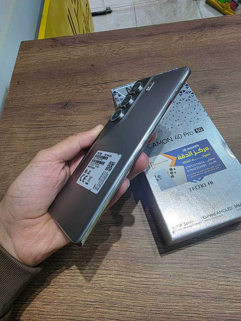 تكنو كامون 40 برو 5G ذاكرة 256GB الرام 16GB النضافة 100% السعر 275 قفل قفل للشراي فقط
النجف الاشرف.. النجف, العراق


**إذا كنت صاحب هذا الإعلان وتريد حذفه لأي سبب، رجاءا أرسل رسالة إلى الدعم الفني**