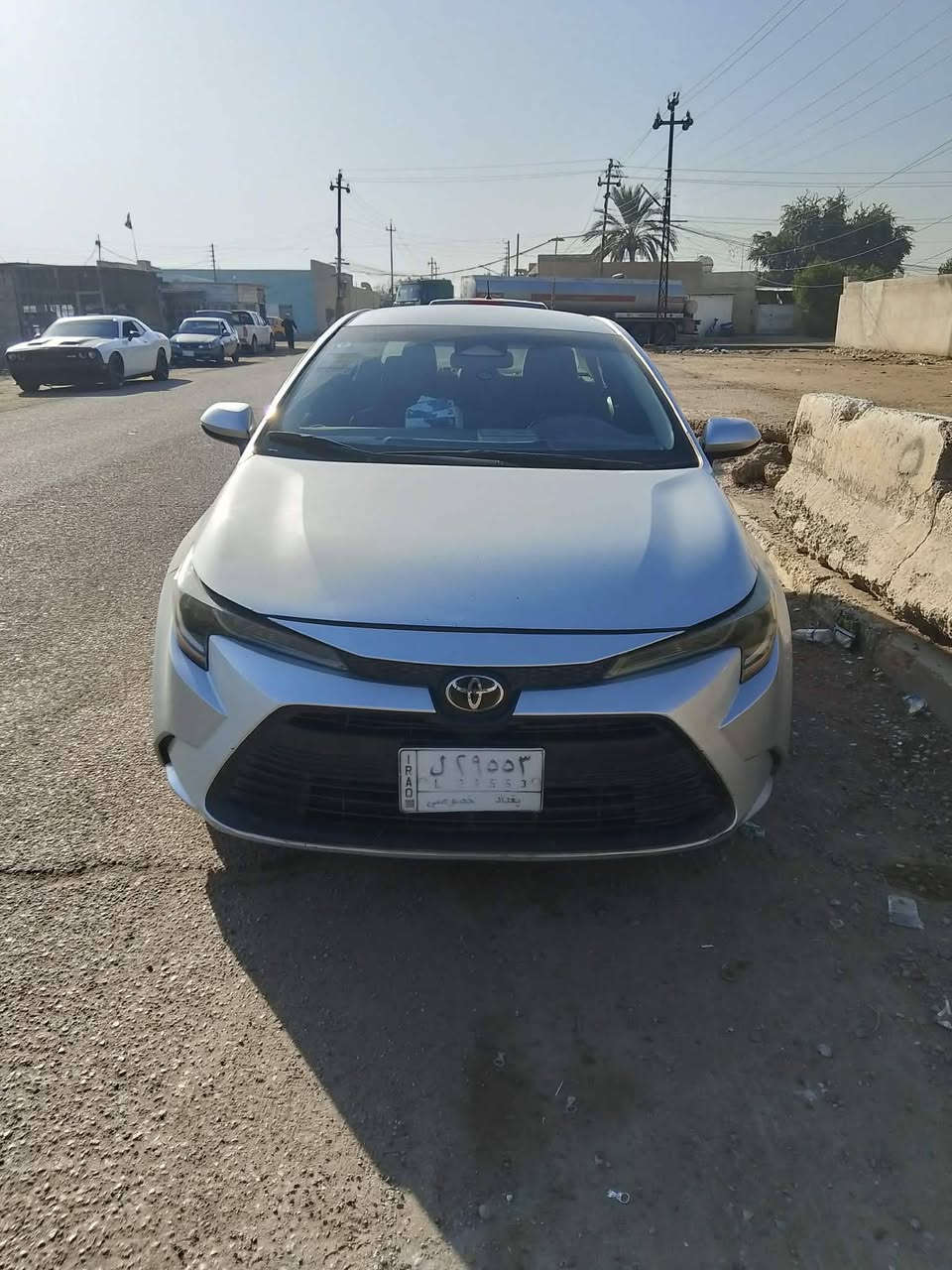 لسلام عليكم سيارة كورلة للبيع موديل 23وارد امريكي السيارة معوقين نضيفة كل نقص ما بيه لسعر 165لرقم ***********
