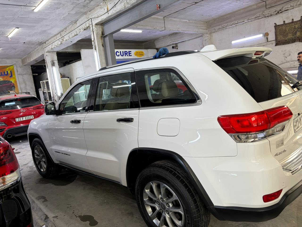 جيب كراند شيروكي موديل 2015 خليجي بصمه فتحه كشنات جلد كامره شاشه حساسات امامي خلفي كير طياره ماشيه  165 كيلوالسياره كفاله من الصبغ والتبديل كير محرك صدر لوك السعر 235 وبيهه مجال بسيط مكاني بغداد العبيدي
للاتصال ***********
