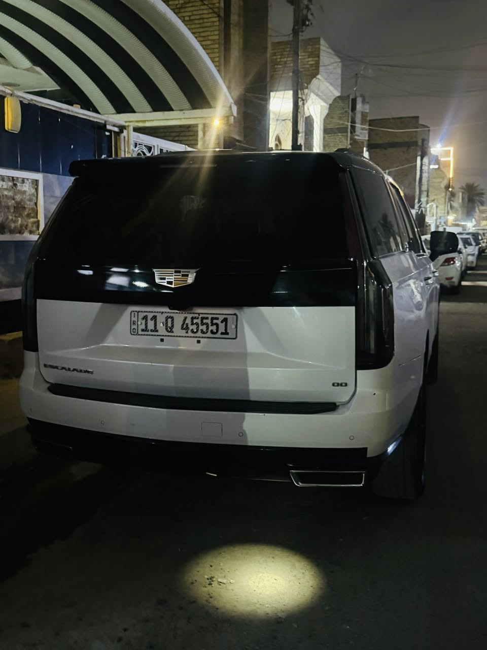 سلام عليكم كديلاك 2023   البلاتينيوم اعله فئه وارد امريكي حادثهه موضح بصور ماشيه ٧٤ بيبان شفط داخل ابيض    سعرهه 545 $ مكاني بغداد حي اور /***********
