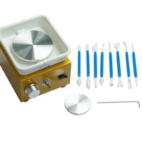 ماكينة فخار • منزلية مصغرة • تحكم بالسرعة