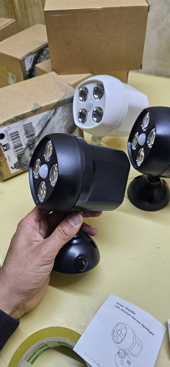 نوع المنتج: كشاف ضوئي بمستشعر حركة LED
6 قطعة متوفرة


**إذا كنت صاحب هذا الإعلان وتريد حذفه لأي سبب، رجاءا أرسل رسالة إلى الدعم الفني**