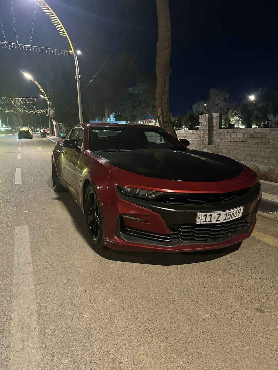 العيدية يابببب 🔥😉.                                             كمارو موديل 2023.
4سلندر تيربو 
السياره جديده بمعنى الكلمه 
بيها بس البنيد صبغ 
السعر ١٤٨وبيها مجال قليل 
الرقم ***********

