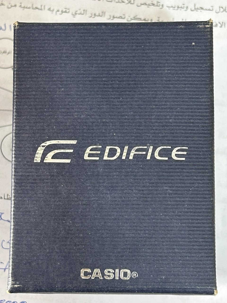 السلام عليكم ورحمة الله وبركاته
ساعه كاسيو ادفايس
مينه اسود ميل طياره 
كل السناتر شغالة بيها الوضع الاقتصادي الظهر حفر كل شي بالساعه شغال بيها اوراقها  و كتلوك الشرح 
عنواني هبهب السعر 50 
***********
