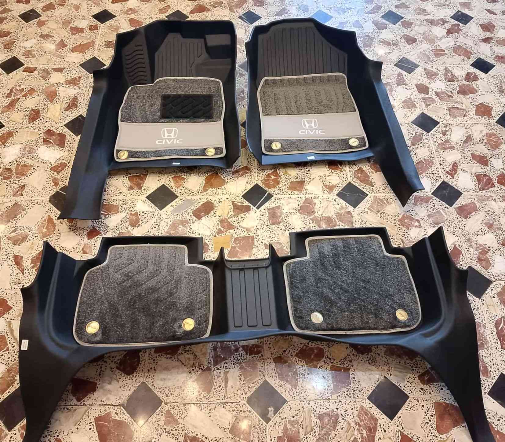 ارضيات
 سيفيك 22-24
 CRV  23-25
بلاستك درجة أولى تغطي دوسات مع كاربت اسود ماروني رصاصي قطع أخيرة 

واتس اب فقط 
***********
