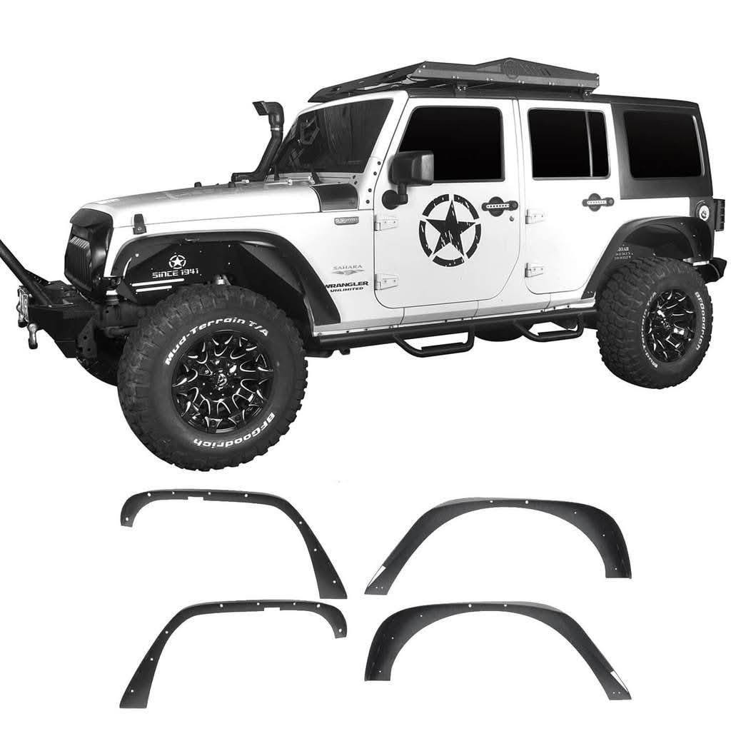 فندرات حديد جيب رانكلر جي كي 2007-2018  السعر ١٠٠ فقط توصيل لجميع المحافظات متوفر ***********
