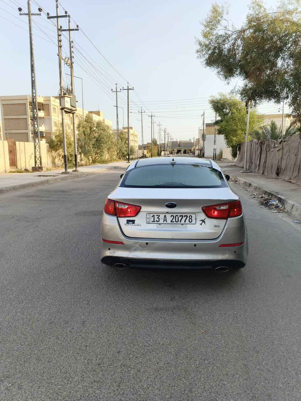 سياره كيا اوبتيما مديل 2015 وارد امريكي حادث جاملغ وبنيد مبدلات وبيه رشات صبغ تجميل اثر جراد مكفوله من الضربه القويه والكلبه والكص والعيب الشرعي 
مواصفاتها 
مكينه GDi 2400
ويل كب كروم 
بلوجكترات 
تبريد+تدفئه
شاشه تاب 
كامره خلفيه دواره 
سنتر لوك 
ماشيه 215mi
حساسات تاير 
اشاير امريا 
نظام ايكو+نظام سبورت 
حداديه 100%
تخم تاير 
سياره جاهزه رقم ميسان مشروع وطني سنويه 27 تحويل ثاني يوم اي نقص مابيه سعره 100 مكانه ذي قار المركز 
***********
