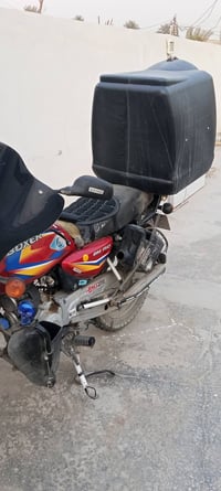 دراجة بوكسر موديل 2021 مرقم انكليزي باسمي سنويه و لوحات بيها الضرر الي...