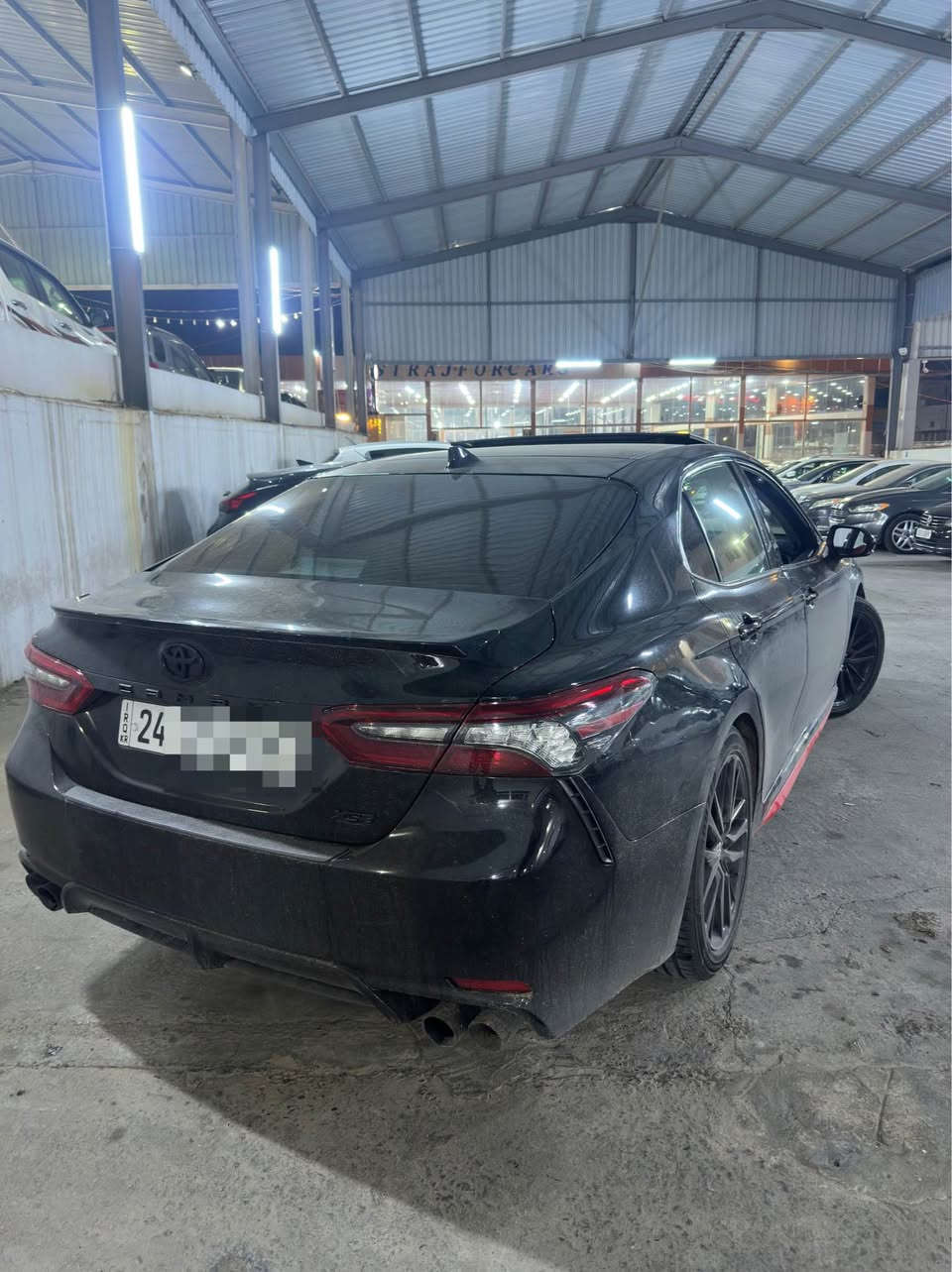 Camry XSE 2023
فول مواسفات 
دوو دەرگەهـ صبغ 
سیارە وضع شریکە 40 مایلا یاچوی
رقم و سنوی جدید
گیر و مکینە شرت
سعر 228 وەرەقە
*********** دهوك, العراق
