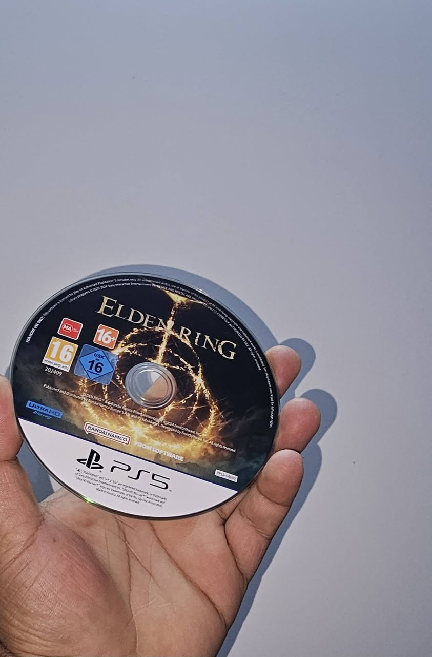 قرص Elden ring  ps5 بعده جديد استعمال اسبوع واحد فقط مابي أي خدش ونضافة 100% 
السعر 50 وبي مجال


**إذا كنت صاحب هذا الإعلان وتريد حذفه لأي سبب، رجاءا أرسل رسالة إلى الدعم الفني**