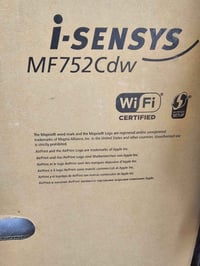 متاح للبيع طابعه نوع كانون MF752cdw بعده بالكارتونه مجرد انفتحت من الك...
