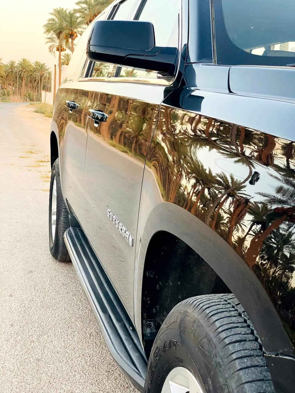 تاهو سوبربان 🗽
خليجي وكالة المنصور 2017 
شاشه كبير كار بلي قاصه 
تحكم استيرن تشغيل عن بعد 
مكينه وكير وحداديه بالشرط 
8 نفرات ابلادي دوشمه سفريات 
تورباين جديد قبل شهر مشدود (77)🌐
تخم تاير برجستون ودوشمه جديد 
سعر 280$ مابيه مجال 🫡
 (***********)
