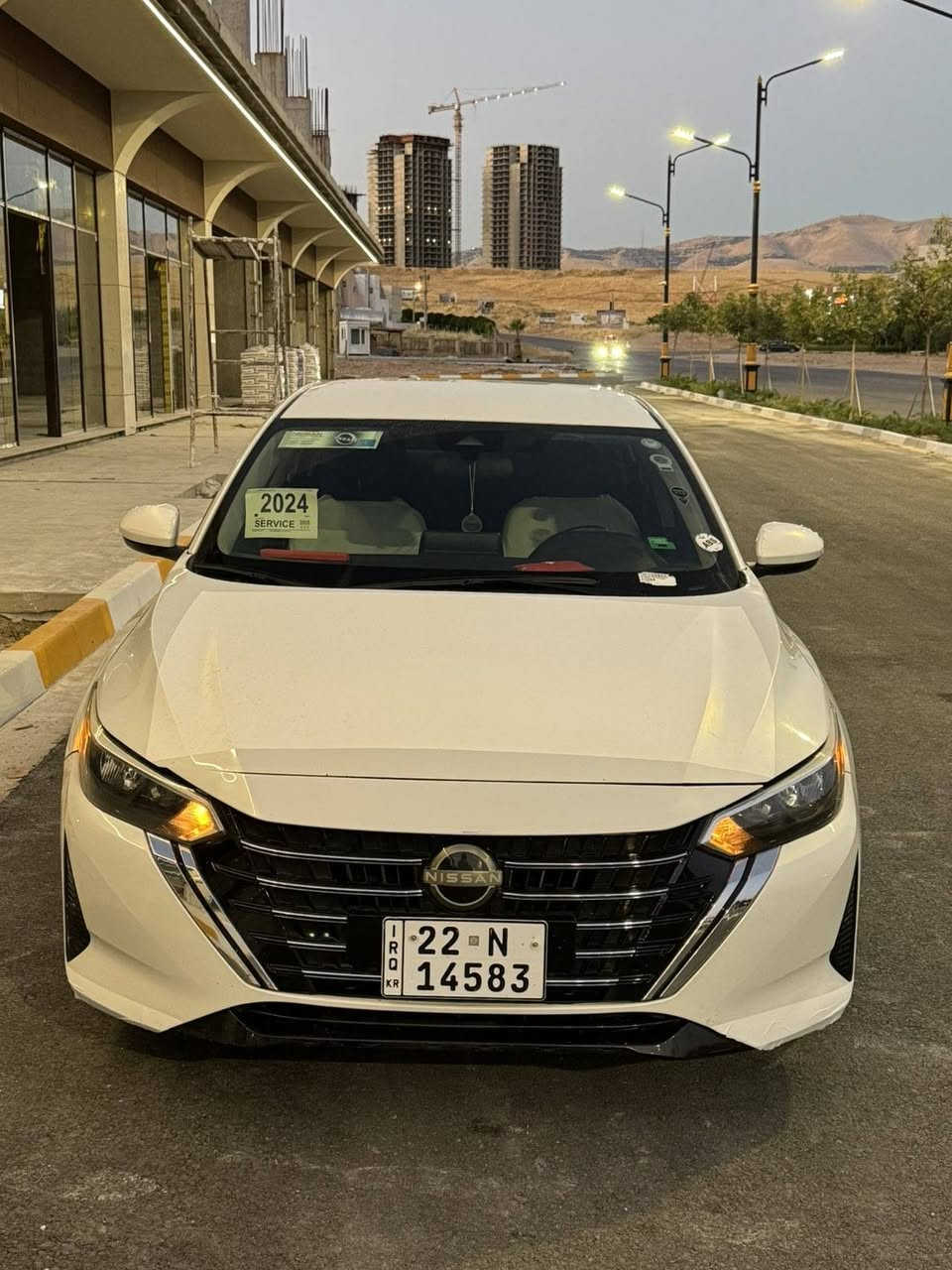 *********** سينترا ٢٠٢٤   مواصفات sv ٦ قطع صبخ  سياره كلش نضيفه ماشي ٣٠ ميل مرقم السياره جاهز ويل sr وتايرات جديد سنويه الى ٢٠٣٠ جديد بشرط التحويل***********
سێنترا ٢٠٢٤ مواسەفات sv سەیارەکە ٦ بارجەی بۆیاخە زۆر باک وتازەیە ٣٠ مایل ڕۆشتوە ویل وتایەی sr لۆک سەنەوی تا ٢٠٣٠ تازەیە بە شەرت تەحویل كركوك, العراق
