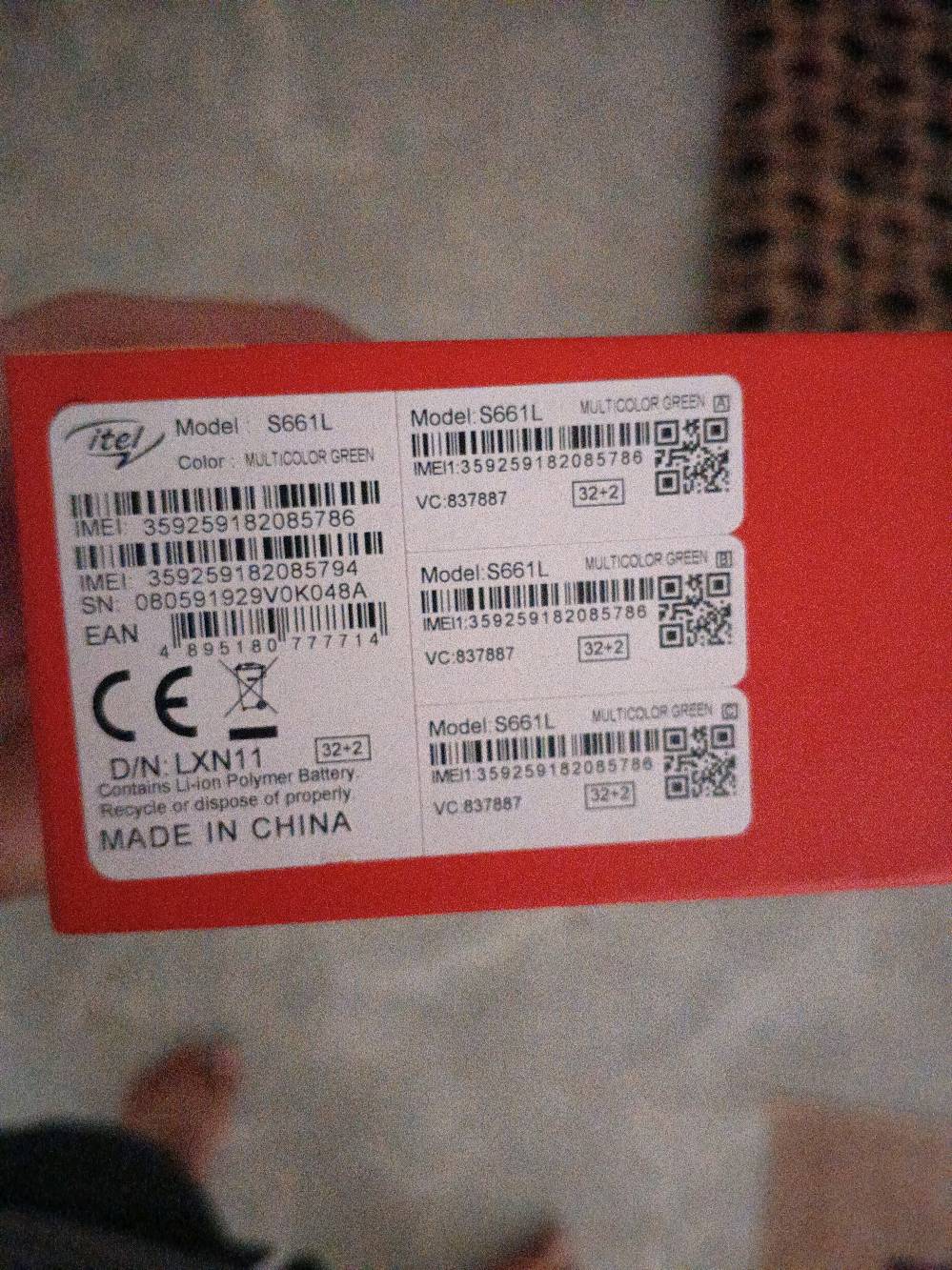 📱 للبيع هاتف itel Vision 3
بيع او مراوس 
✅ الذاكرة الداخلية: 32GB
✅ الرام: 2GB
✅ شاشة 6.6 بوصة HD+
✅ بطارية قوية 5000mAh
✅ شحن سريع 18W
✅ كاميرا خلفية مزدوجة 8MP AI
✅ بصمة إصبع + فتح القفل بالوجه
✅ يدعم شريحتين اتصال
✅ مناسب للاستخدام اليومي والتواصل والتصفح
📦 الجهاز اخو الجديد فقط مفتوح من الكارتون 
📩 للمراسلة والاستفسار على الخاص.