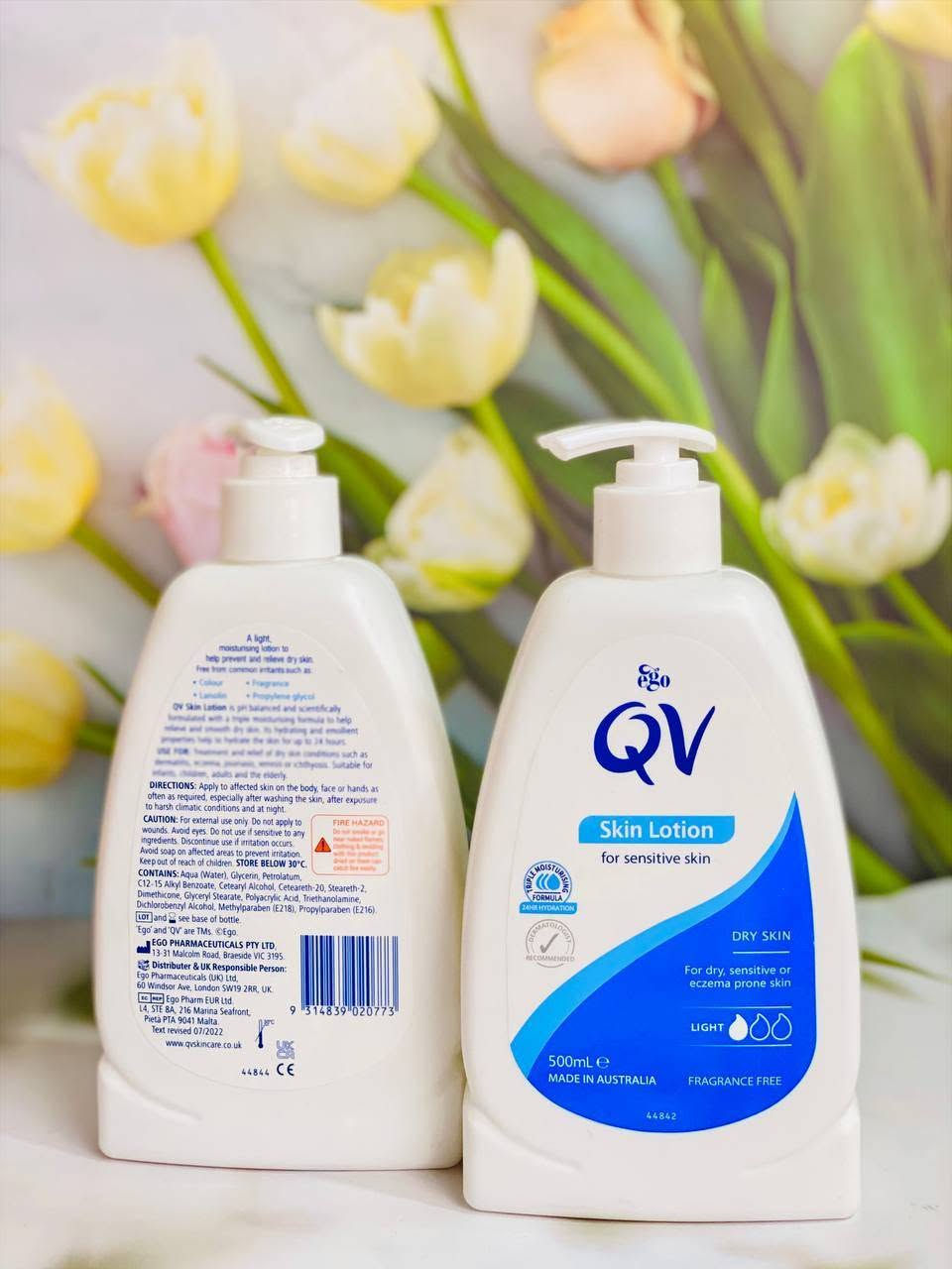 ✨💧 لوشن كيو في QV Skin Lotion 💧✨

مرطب طبي خفيف وغير دهني، مثالي للبشرة الجافة والحساسة وحتى اللي تعاني من الإكزيما والصدفية 🌿🤍
يساعد على ترطيب عميق ويحافظ على نعومة البشرة بدون أي تهيج 😍

🌟 الميزات والفوائد:
💦 ترطيب يدوم 24 ساعة – يحافظ على رطوبة البشرة بفضل الجلسرين والفازلين
🌸 مناسب للبشرة الحساسة – خالي من العطور والألوان والمواد المهيجة
🛡️ يحمي البشرة – يشكل حاجز يحافظ على الرطوبة ويمنع الجفاف
⚡ خفيف وسريع الامتصاص – بدون أي ملمس دهني مزعج
👶 مناسب لكل الأعمار – حتى للأطفال وكبار السن

💖 طريقة الاستخدام:
استخدميه يوميًا بعد الاستحمام أو بأي وقت تحتاجين ترطيب 
المنشأ أستراليا الأصلي 🇦🇺
الحجم 500ml

سعر القطعة 12 الف


**إذا كنت صاحب هذا الإعلان وتريد حذفه لأي سبب، رجاءا أرسل رسالة إلى الدعم الفني**