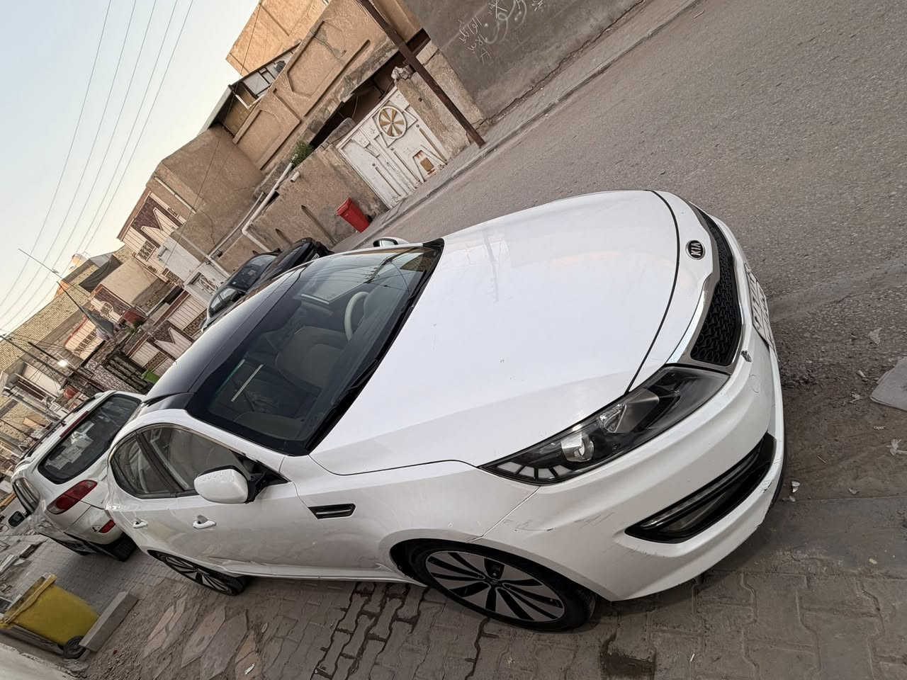 السلام عليكم
اوبتيما 2011 فول مواصفات 
رقم اربيل تحويل او وكالة ماكو مشكلة 
السيارة بها قطعتين صبغ 
كير مكينة تبريد حدادية كفالة 
مكانها النجف الأشرف 
السعر 112 قفل قفل 
***********
