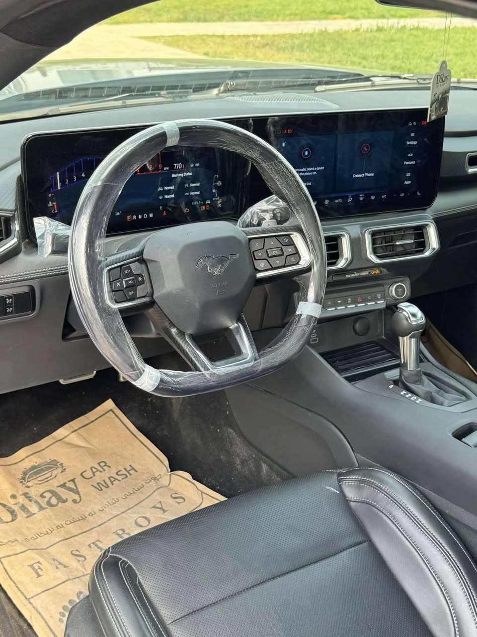 تحطيم اسعار الموستنك ارخص جي تي شكل جديد بالعراق 😍🫡
‎نوع السيارة :موستنك ( GT برميوم 2024 ) بروفورمنس بكج ☠️
السعر:🔥 26,900$ مرقم جاهز على اخر حبه
‏‎ افول شي بالجي تي اعلى مواصفااااات 🔥

عداد السياره: 10,000 ميل اخت الزيو

‎موقع السيارة 📍: اربيل 
‎‏  واتس اب او اتصال : *********** 

‎حجم المحرك ⚙️ :  5.0 / V8
‎ناقل الحركة ⚙️ : كير اوتو / 10 نمر 
‎لون السيارة : اللون الجديد فايبر بلو 🔥
          السيارة قطعتين صبغ : جاملغ + باب السكن 
بدون ايرباك
‎المواصفات والتفاصيل فووووول1/1 :
 
‎- شاشة كبيرة ديجتل متصلة
‎- بريكات برمبو ماشية
‎- سستم صوت 
‎- رادار امامي وجانبي وتحديد مسار 
‎- كشنات تدفئة تبريد كهرباء 
‎- كشنات خزن 
‎- اكتف كزوز 

————————————————-
