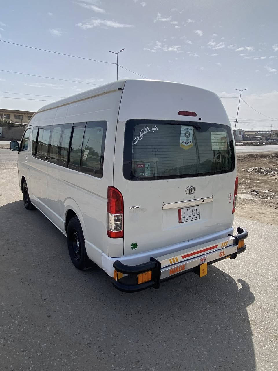 تيوتا هايسه ٢٠٠٧ للبيع فقط ✅
مكينه وكير واكسل مكفول ترايها ١٨٠ بشرط 
تخم تاير حداديه جديده تبريد جكساره 
رقم بصره انكليزي مشروع وطني تحويل مباشر مصفره وجاهزه 
درع جديد ودوشمه وشاشه كله جديد
السعر خاص للشراي 
المو شراي ليخابر رجاءاً 
مكاني بابل / المسيب 
ماراوس فقط بيع ✅
***********
