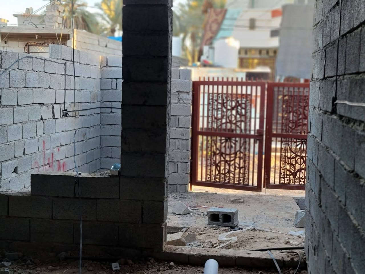 هيكل للبيع بستان علي البراك منطقه حي تعيبه باب الدرب المساحه 120م *********** واتساب
