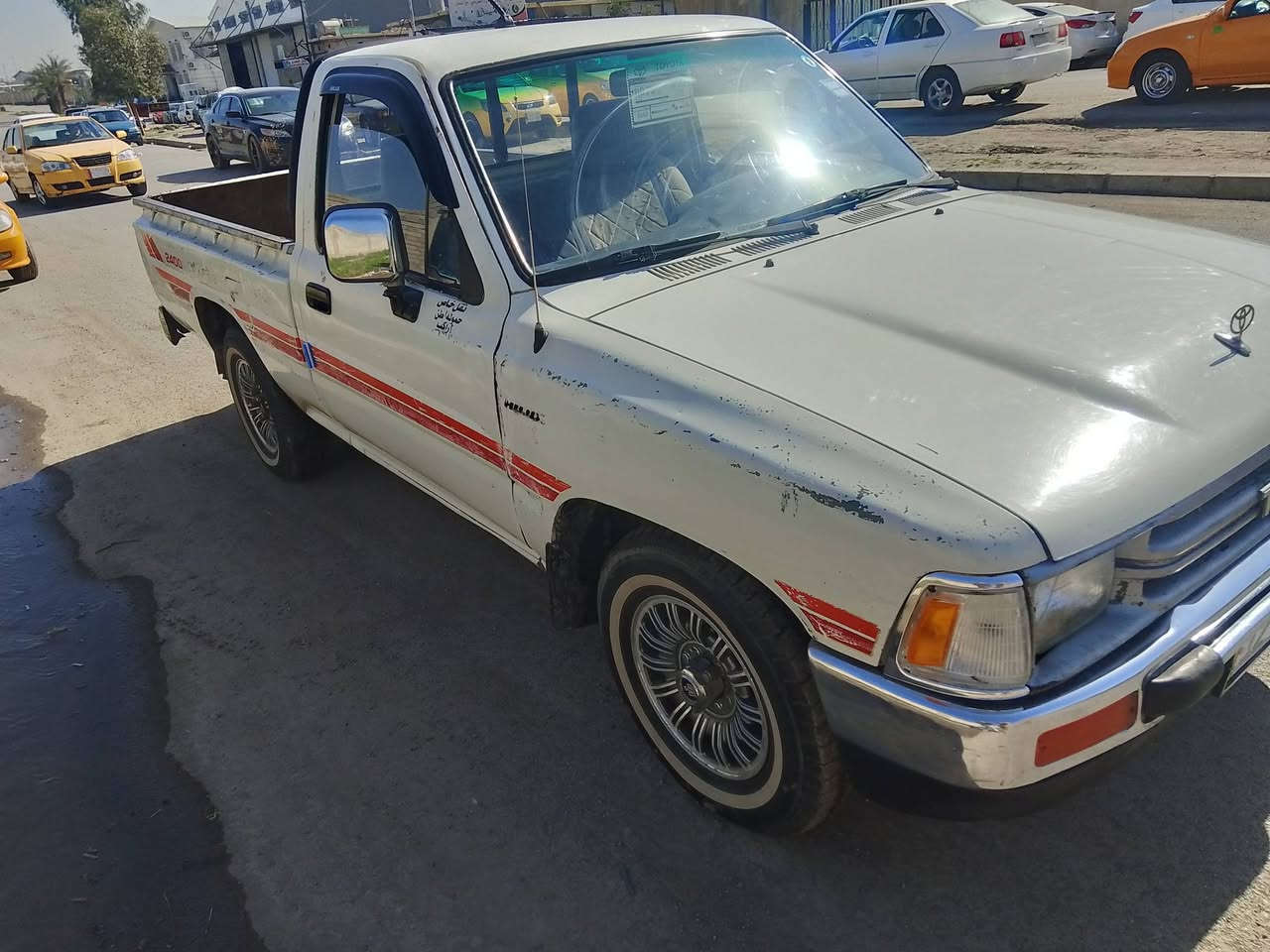 سلام عليكم سياره موديل 90 رقم نينوى دولي شرطه التحويل ماكينه كير اكسن شاصي كله نظيف سياره بيها صبغ قطعتين سياره بعد احلى من الصور *********** ***********
