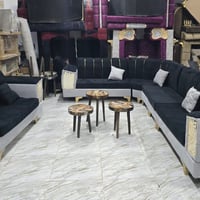 طقم 9أشخاص • قماش مخملي • صندوق تخزين