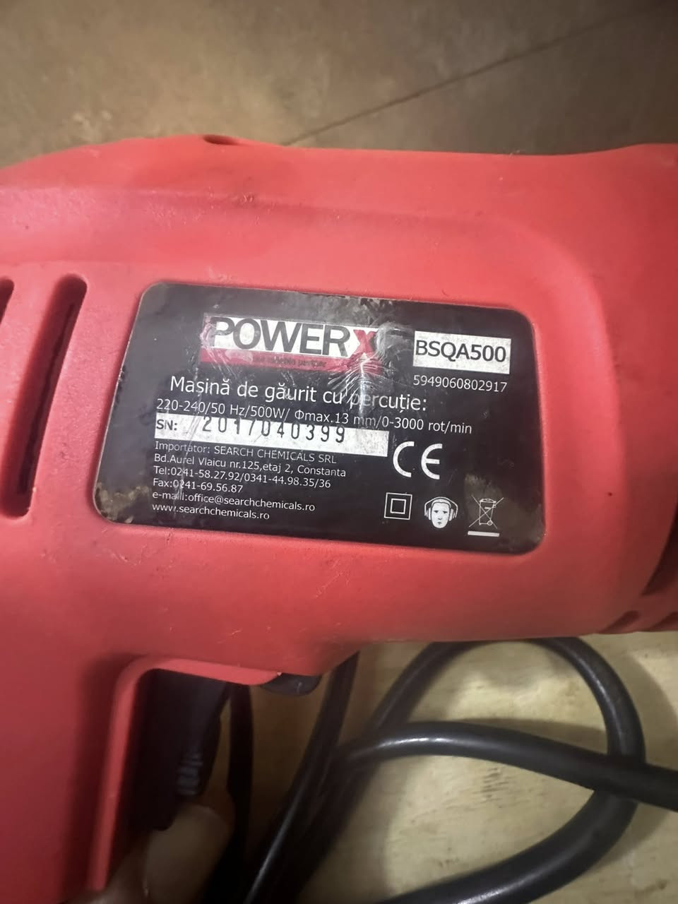 دريل فتح وشد وتحكم بالسرعات يشتغل عالكهرباء للبيع بسعر ١٠ الاف دينار


**إذا كنت صاحب هذا الإعلان وتريد حذفه لأي سبب، رجاءا أرسل رسالة إلى الدعم الفني**