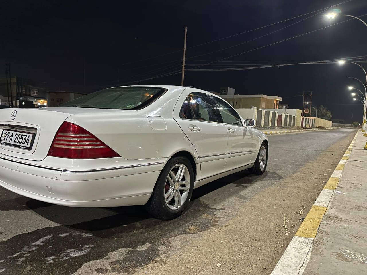 تحفة للبيع
السلام عليكم

للبيع فقط بدون مراوس

السيارة شرط باكيت لوك

Mercedes -Benz

S 350

Model : 2001

#رقم الهاتف : ‏‪0788 120 4257‬‏

#واتساب  ‏‪0780 964 2258‬‏
#السعر خاص و بالخدمة 

 وباسمي و هزة جديدة 

-------------------------------------

سلام عليكم

للبيع  مرسيدس غواصة موديل 2001  حجم S 350 

تفاصيل👇🏻👇🏻

1_ بصمة⁩

2_محرك +كير مكفولات ⁦⚔️⁩

3_تبريد 3 قطع 

4_كروز سرعة🔒

5_ سلايت طكتين⚔️

6_  شاشة ا🖥

7_ مري قلاب مع البك

8_انارة ترحيب💡 خارجية وداخلية ⁦⚔️⁩

9_شاشة اعطال💬

10_داخل جديد جدا  كهرباء ⁦⚔️⁩

11_لايت زنون

2_ مري شفط

13_ ايرباكات سليمة

14_سستم صوت BOSS

15_صدر امامي خلفي جديد ⁦🛠️⁩

17_حساس مطر💦

18_ وضعيات قيادة سبورت وعادي واوتو🔥

19 بردة كهرباء

20 سلايد رؤف

21جام ازرق عازل للحرارة

22 استيرن تدفئه

23 دوس نيكل كروم

24-أربع جوبلسات تصعد وتنزل حسب رغبة الشخص

25- كير ثلاث وضعيات

26- كشنات هيترات مع كهرباء

27- كشنات خزن ميموري 3 وضعيات

28- تحكم استيرن جهتين

29- استيرن كهرباء

السيارة أصولية وباسمي شرط التحويل

السيارة بدون اي نقص واحلى من الصور تحياتي❤️
