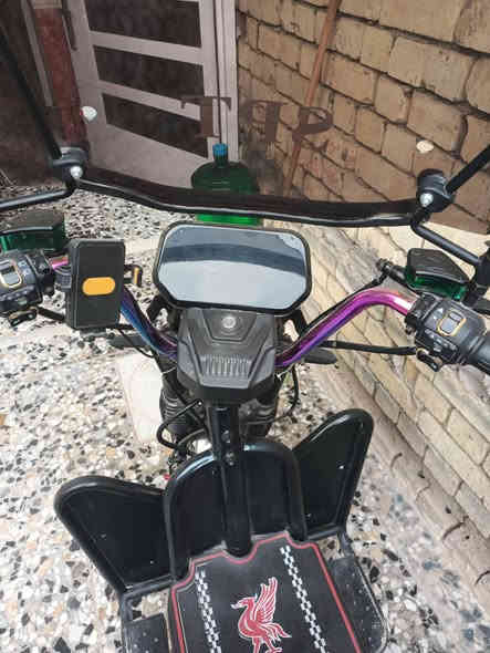 دراجة شحن وينلي للبيع بدون كل نقص دراجة جديدة استعمال قليل بصمة وكارت وسويچ مكاني بغداد حي النصر ***********
