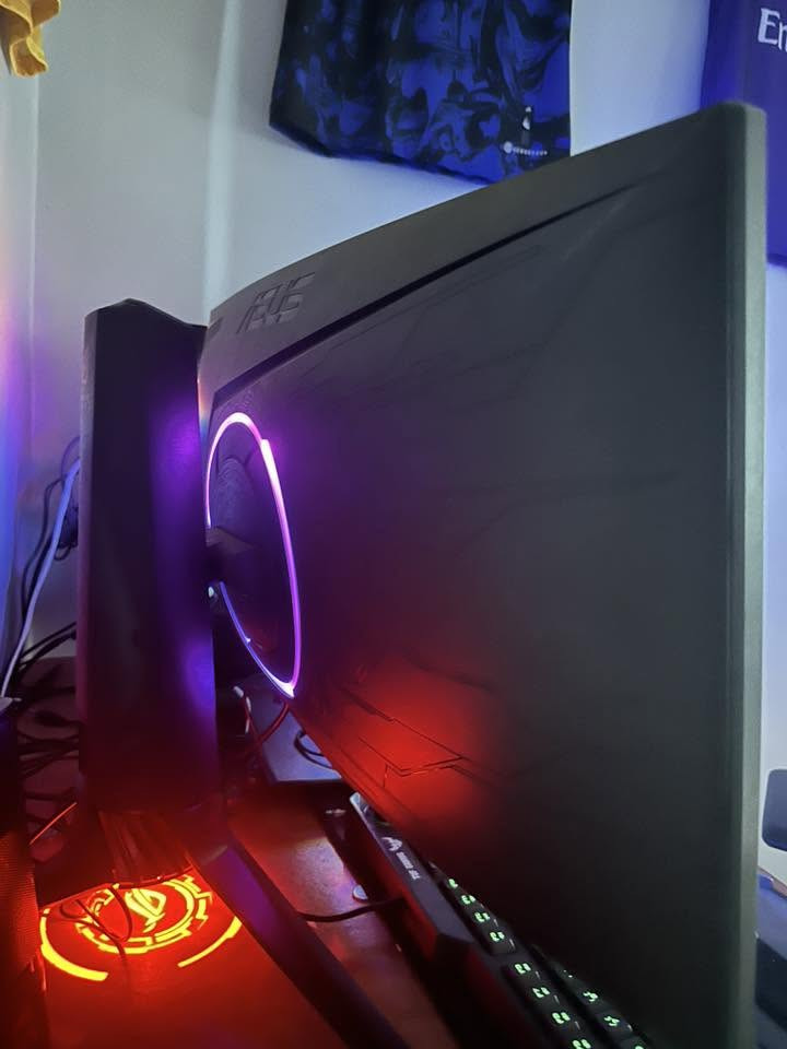 السلام عليكم ورحمه الله وبركاته
من رخصة الادمن

GPUكرت الشاشة :   ASUS PHOENIX RTX 3060 GDDR6 12GB 192BİT

CPUالمعالج :    AMD RYZEN 5 5500 (BOOST 4,20 GHZ 

motherboardاللوحة الأم :    GIGABYTE A520M K 5100 MHZ 

RAMالرام :      KINGSTON FURY BEAST (2*8)16 GB 3200MHZ 

SSDالخزن:    WESTERN DİGİTAL 

SN350 480 GB M2 NVME 

power supplyمزود الطاقة:  FRISBY 650 WATT 80 PLUS BRONZ RGB 

kes الكيس:   POWERBOOST RGB 

Water coolerالمبرد المائي :     NZXT Kraken X53 240mm تتحكم بالوانه وقوة الفانات

الشاشة : 

ASUS ROG Strix 27" Curved Gaming Monitor Full HD 1080p, 144Hz, RGB Lighting

السعر 

الكيس 770

الشاشة180 

بيكم خير وتدللون


**إذا كنت صاحب هذا الإعلان وتريد حذفه لأي سبب، رجاءا أرسل رسالة إلى الدعم الفني**