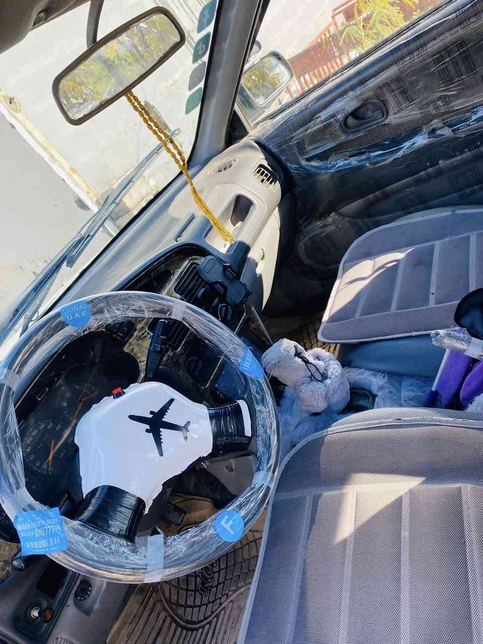 🔹: پرۆتۆن: 2002
🔹 ئارم: پلاستیک: دهۆک / سەنەویشی لەگەڵدایە
🔹 گیروو مەکینە: سەنی بەشەرت 
🔹 تەبریت: لەسەر سویج
🔹 ساردوو گەرم: کار دەکات بەشەرت:                                 4 تایەی لۆکی لە ژێردایە
🔹 شوێن: کۆیە
نرخ 42گەلاو محامەلەکی برایانە 
📞 ژمارەی پەیوەندی: ***********
