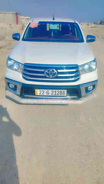 هايلوكس موديل 24 رقم أربيل كير عادي ماشيه 43الف مكفولة كفالة عامه سياره جديده السعر 255 وبيه مجال قليل المكان البصرة القرنه الاتصال على الرقم ***********
