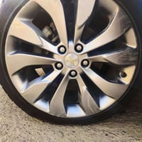 🚘 للبيع او مراوس رنكات (ويل) مع الاطارات   ماليبو قياس 19 رياضية أصلية...