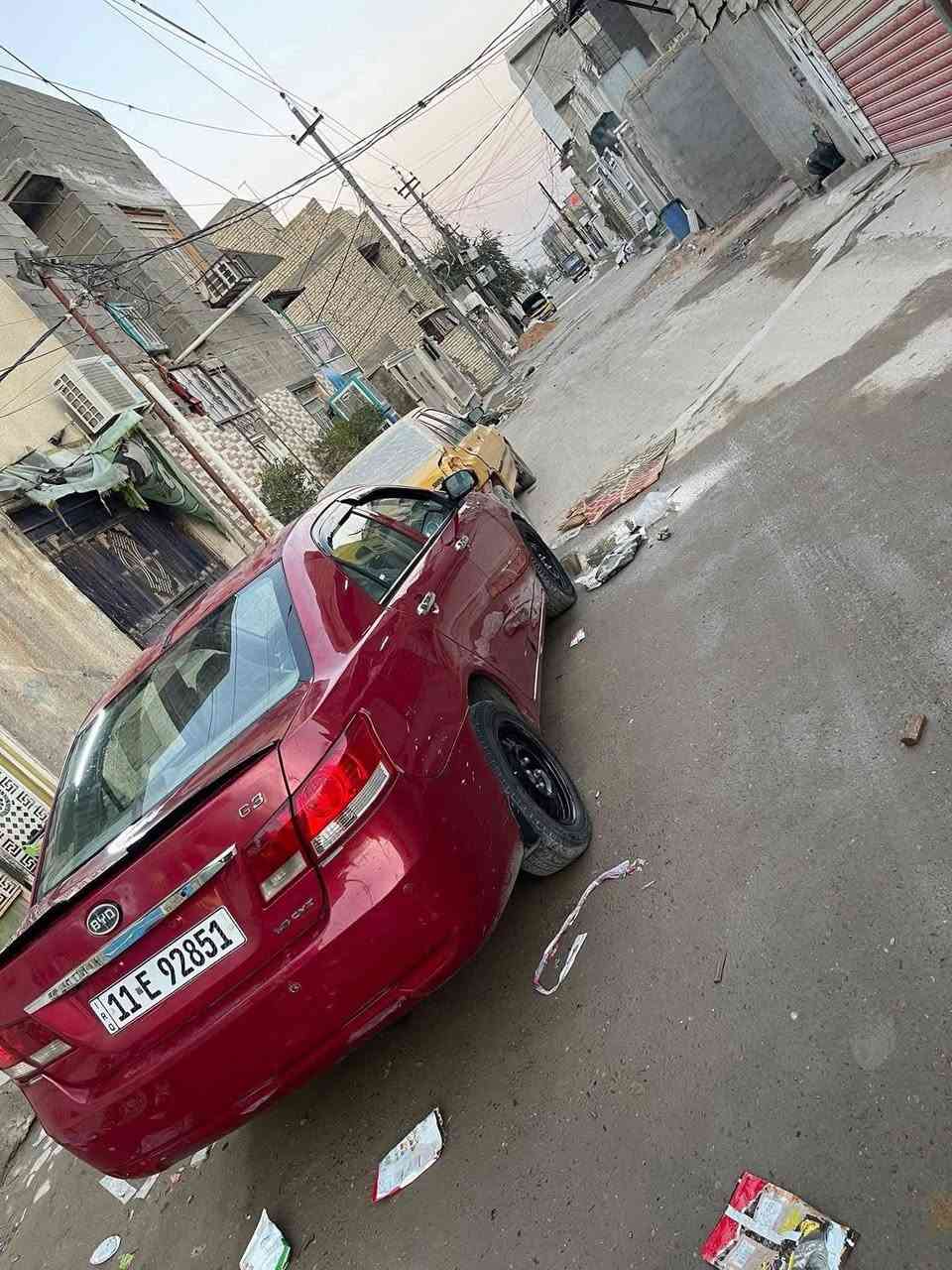 بي واي دي
موديل 2013 

السياره نضيفه حيل

كير اوتو مكينه كله جدد صدر كهربائيات كله عل بصمهً مسجل ابو شاشه شغل واطلع وين متريد

ماناقصه شي تحويل مباشر السياره تجي تكلبها لحد ماتمل وتكاتب مروري  النضافه شوفت عينك 

رقم انكليزي وسنويه جديده سياره ماذب عليه ربع 

السعر 43 وبيه مجال خابرني وتدلل مامتواجد مراسله فقط مخابره هاذ رقمي  اتصل عل رقم موجود واتساب وسيمكرت مراسله ماموجود***********

عنواني بغداد مدينه الصدر
