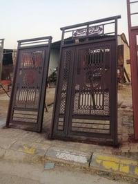 محل حدادت • باب ومطبخ • حديد ثقيل
