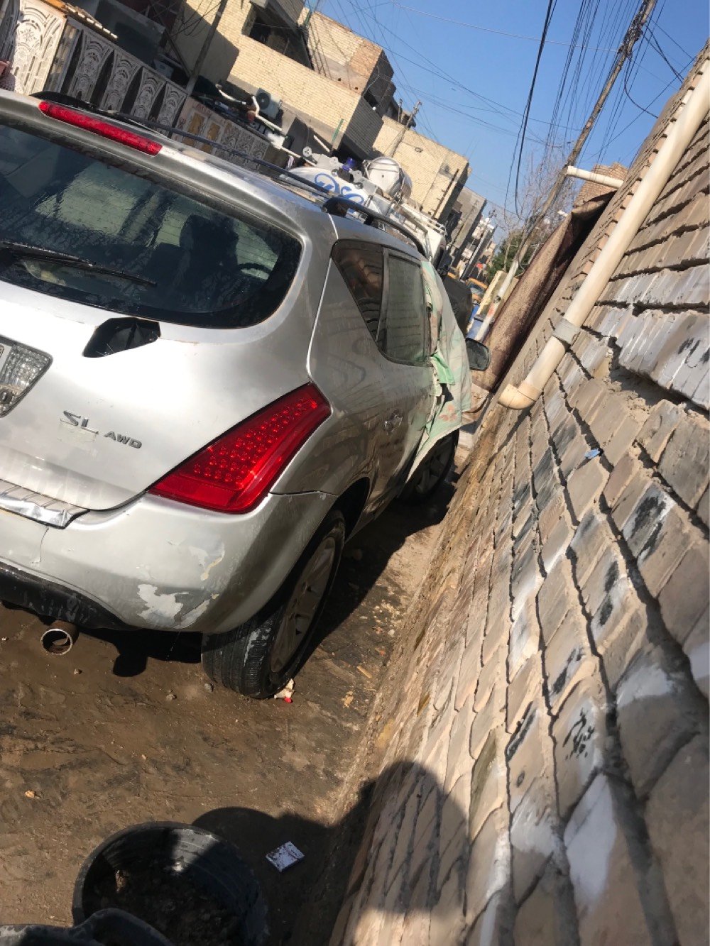 نيسان مورانو موديل ٢٠٠٧ سياره حادثه جاملغ وبيه صبغ اماكن سياره عوزه كهربائيات تمشي ٦٠ تطي نمرتين مبدلين كير صوجً كهربائيات عوزه كهرباي سياره طافيه عوزه كهربائي مضبوط