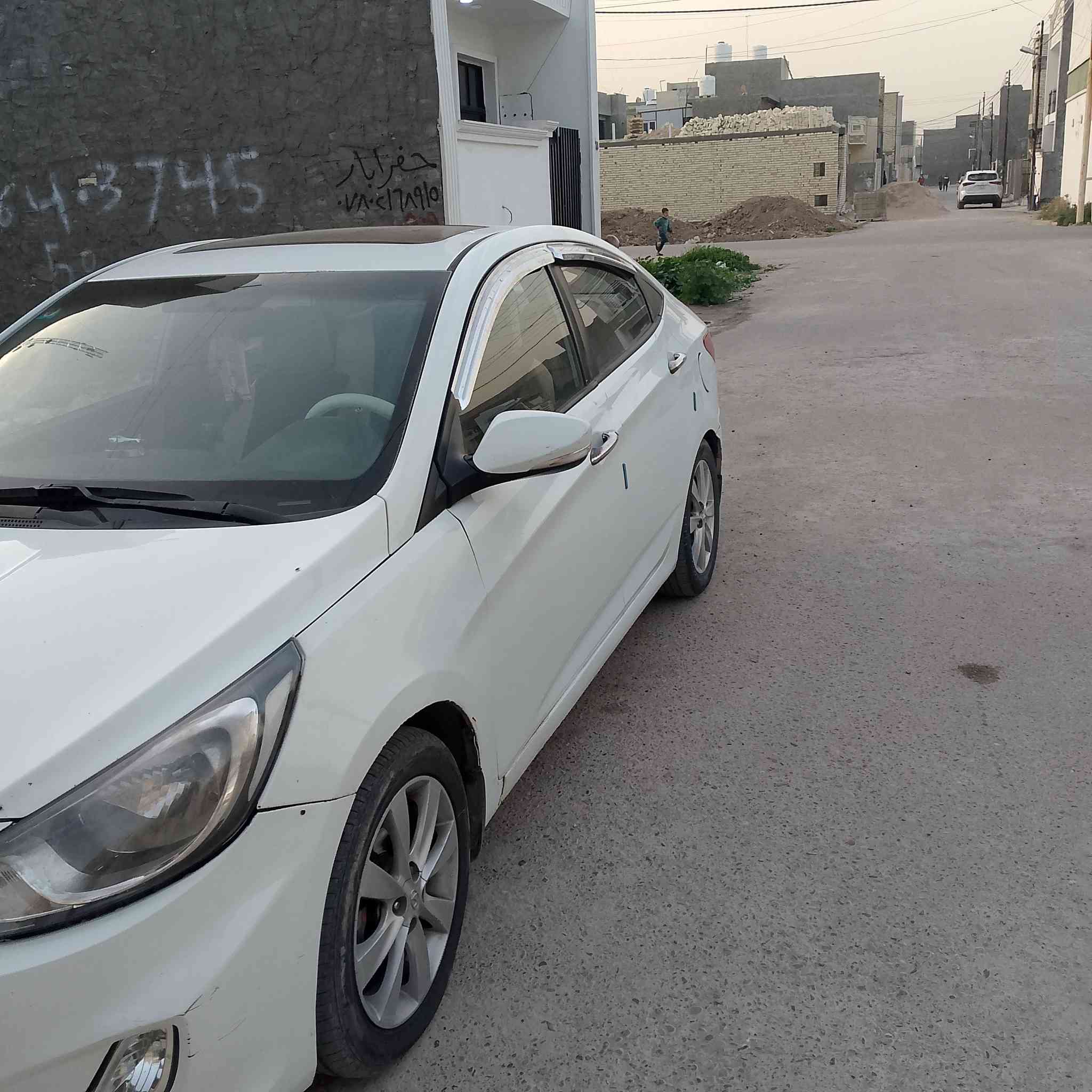 سلام عليكم اكسنت خليجي موديل 12 سياره فول مواصفات مكينه 1600دوش قطرتين كبر ومكينه حاويه بجيس بيها قبق جنطه تبديل نفس لون بدون اي ضرر وليها جاملغ امامي صبغ بدون اي ضرر داخلي طخه دراجه ونصبغ سياره مدوشمه كامله مكمله كبل لشارع سعر 92 وبيها مجال مكاني بغداد الدوره ***********
