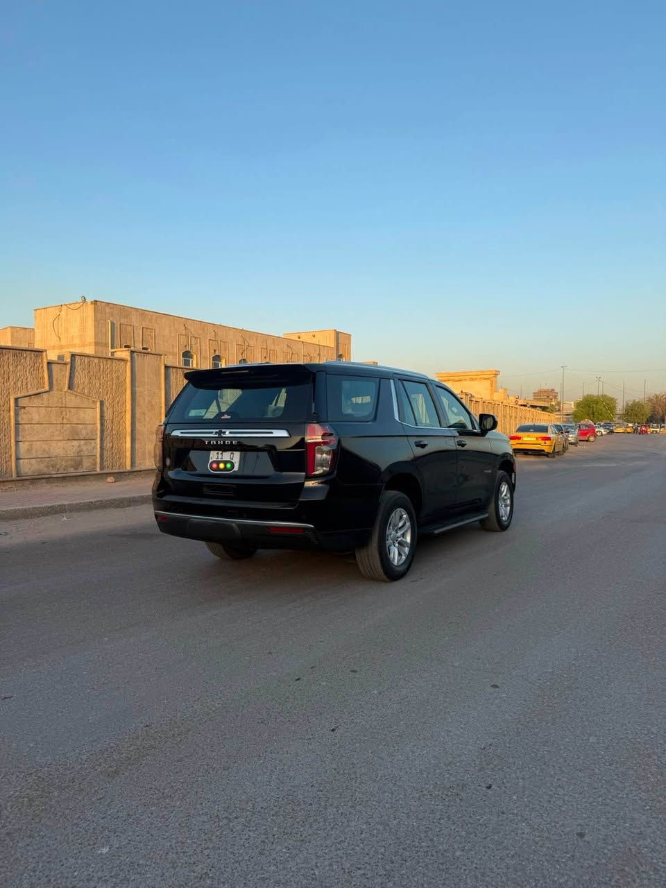 السلام عليكم
تاهو ls 2024 ماشية ١٦ 
السيارة جانت مغلفة سابقاً
السيارة كفالة عامة من الصبغ والبارد والفتح
عدا رصعة Pdr
العنوان زيونة 
*********** بغداد, العراق
