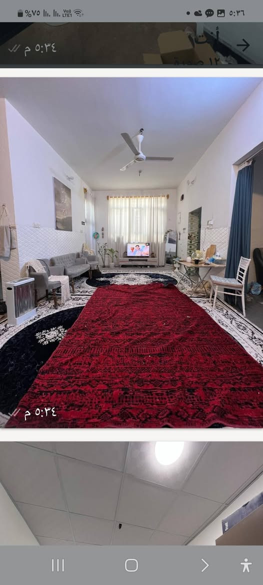 بيت للإيجار البوبيات خلف أسواق البرتقاله ١٠٥متر طابقين ونص شارع عريض محوله جديده قرب مجمع سكني *********** او***********
