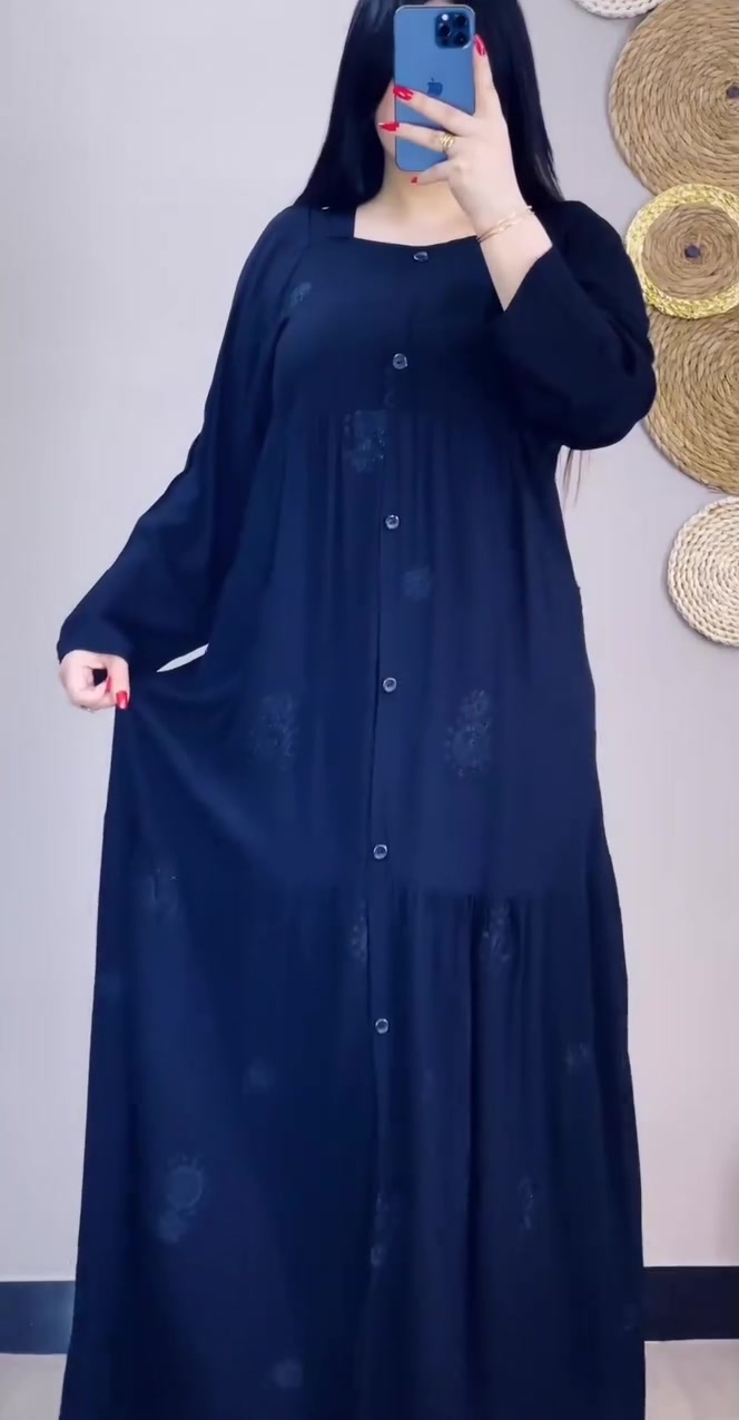 دشداشه نسائي دبل كلوش تطريز سواد فاحم  

الخامه كشمير ايطالي اصلي 💯

القياسات من 2xl الى 5Xl موجود ٢٥ موديل

سعر الدرزن 12 قطعة 85 الف اقل طلب نص درزن 

سعر القطعة مفرد 10الاف فقط


**إذا كنت صاحب هذا الإعلان وتريد حذفه لأي سبب، رجاءا أرسل رسالة إلى الدعم الفني**