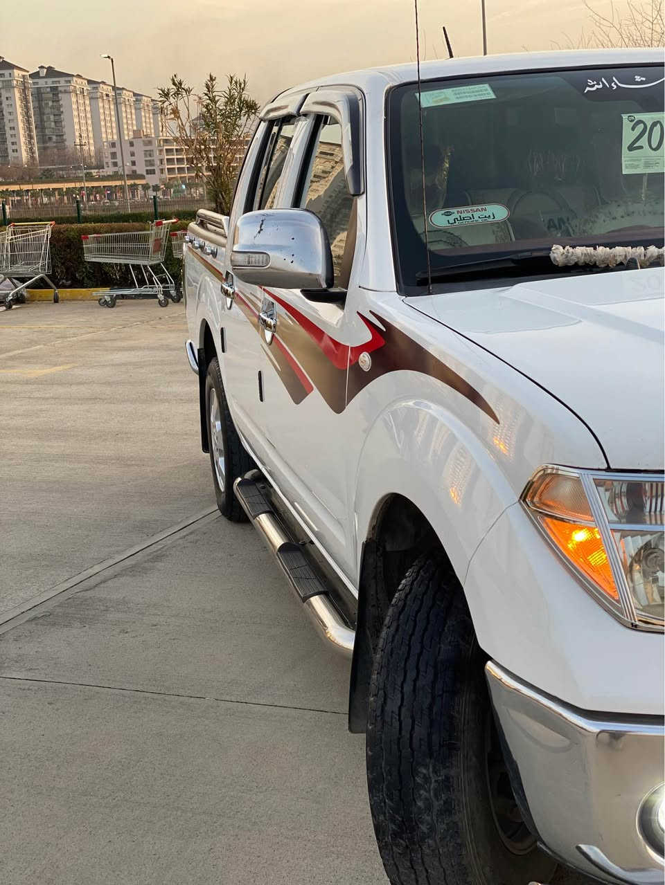 بەناوی خوای گەورە

نـیـسـان نـاڤـارا ـ مۆدێـل : 2012
گـێـڕ عـادی 

بـۆیـاخ  : دوو پەڵەی بچووک بۆیاخی هەیەو لەگەڵ چەنجێیەک سارد هەیکەلی سەیارەکە زۆر جوانە

گـێر و مەکینەی بێ عەیـب مەزبوت و نەکراوەتەوە
سەنەوی تا مانگی 9 / 2029 تـازەیـە
تەحویل و غـرامەی بەشەرت

سێرڤسی سەیارەکە کراوە
شاشە ئـایـپـاد و کـامـێرایـە
ئاوێنە کارەبایە
کامل ناوی بەرگـە کـوشـن و نـاوگـاعی تێگیراوە
کـامـل جـوانکاری بۆ نـاوەو دەرەوەی کراوە
سەیارەکە زۆر پـاک و مزبوت و بێ عەیبە ماشاءالله ئەوێت
ماڵی دۆستە
شوێن : سلێمانی

سعر : 113 مەجالێکی کەم

ژمارەی تەلەفون , *********** السليمانية, العراق
