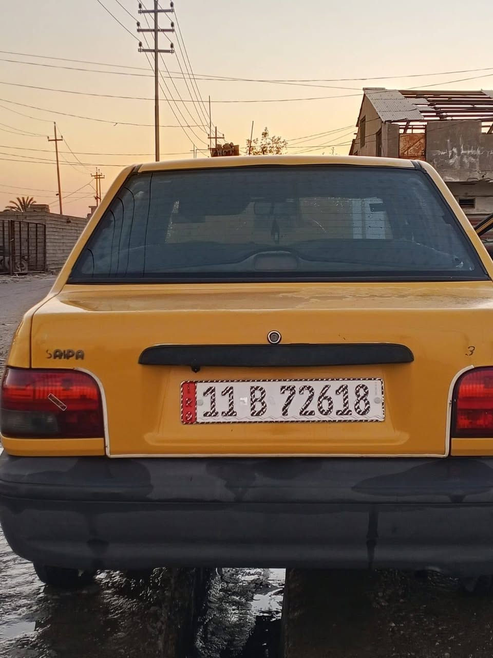سلام عليكم سايبه لبيع موديل ١٢ سياره خير من الله سياره مال بيت تبريد مكفوله من كير ومحرك بيه شاصي واحد بي فطر زغير دواخل الجاملق بي خياسات مكان سياره ديالى خان بني سعد استفسار ( ***********) مكلف بل نشر
