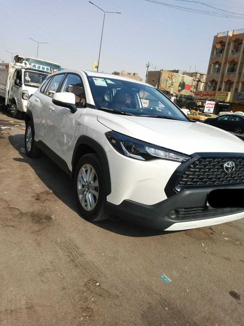 السلام عليكم ورحمه الله وبركاته
للبيع كورلا كروس 2024 محرك 2000 رقم بغداد

عداد المسافه  5900 تقريبا

مكفولة كفالة عامة

المواصفات:

تحديد مسار/ كروس سرعه /رادار امامي/ثلاث وضعيات قيادة /سايد بريك اوتو هولد/جام 4اوتو/قطعتين تبريد/كشنات جلد لونين /فتحة سقف/تبريد شاشه/عدادات شاشة ديجيتال/كامرة خلفية.

السعر  25 مليون دينار نهائي

 المكان بغداد 

للتواصل رقم واتساب ‏‪***********‬‏
