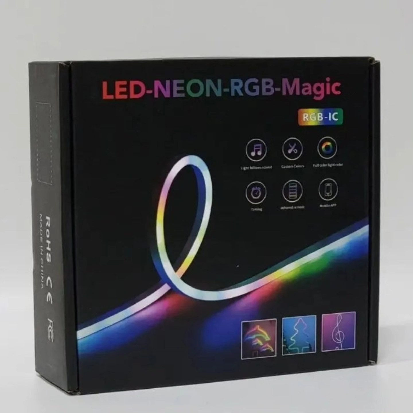 ✨💡 LED-NEON-RGB Magic – أضف لمسة سحرية إلى أي مكان! 💡✨
حوّل غرفتك أو مكتبك إلى مساحة نابضة بالألوان والإبداع مع شريط الإضاءة الذكي RGB-IC Neon! تصميم مرن، ألوان لا نهائية، وتحكم كامل من موبايلك 🎨📱
🔥 المميزات:
🌈 ألوان RGB كاملة مع تأثيرات متدرجة مذهلة
🎶 يتفاعل مع الموسيقى – الإضاءة ترقص على نغمة الصوت
📲 تحكم عبر تطبيق الموبايل
🎛️ ريموت كنترول بالأشعة تحت الحمراء
⏱️ مؤقت تشغيل/إيقاف تلقائي
💡 تقنية RGB-IC لعرض أكثر من لون في نفس الوقت
🧩 تصميم مرن قابل للثني لتشكيل أشكال مبتكرة (قلب، شجرة، نوتة موسيقية وغيرها)
📦 المواصفات:
النوع: LED Neon RGB-IC
الجهد الكهربائي: 5V / USB
طريقة التحكم: تطبيق + ريموت
أوضاع الإضاءة: متعدد الألوان + أوضاع ديناميكية
الاستخدام: غرف نوم – صالات – مكاتب – خلف التلفزيون – ديكور ألعاب
🎁 مناسب للهدية ولمحبي الديكور العصري وأجواء الجيمنغ!
📩 الكمية محدودة – اطلبه الآن وأضف أجواء احترافية لمكانك!


**إذا كنت صاحب هذا الإعلان وتريد حذفه لأي سبب، رجاءا أرسل رسالة إلى الدعم الفني**