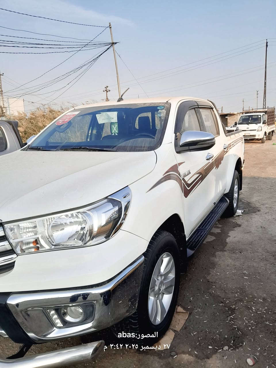 السلام عليكم بيكم هايلوكس موديل 2020 فور ويل 4x4 اوتوماتيك مكفولة كفالة عامة من الصبغ و التبديل بيهة سونر رقم أربيل (بسمي)مجددة لل 2031 السعر 295 بيهة مجال حك جيتك عنوان بغداد قرب بسماية لل ستفسار *********** ***********
